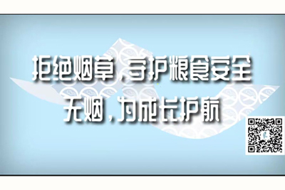 骚逼逼色涩视频分类拒绝烟草，守护粮食安全